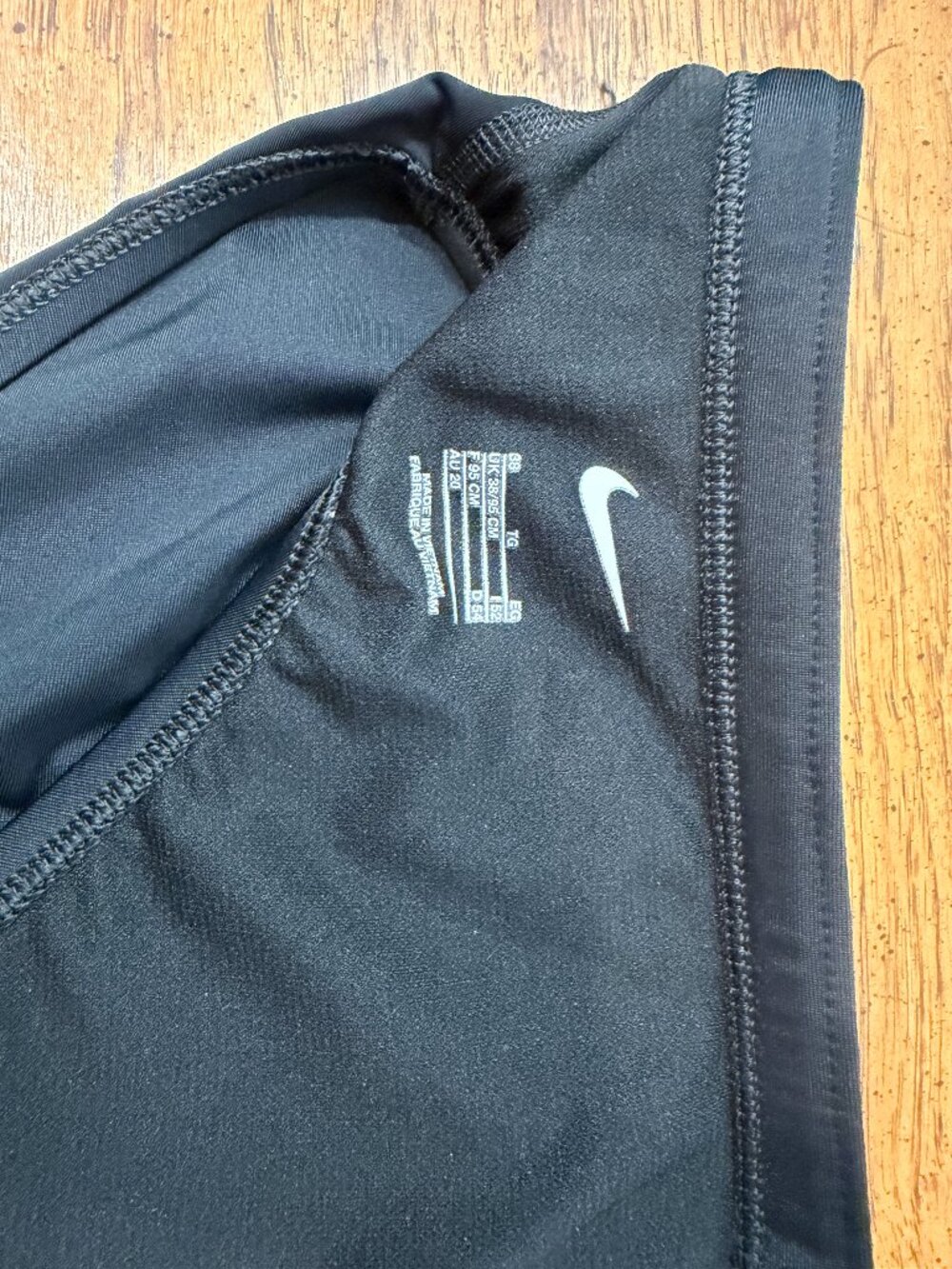 Nike Swim Brief Men's Size 38 Black Performance Swimsuit - Picture 7 of 10